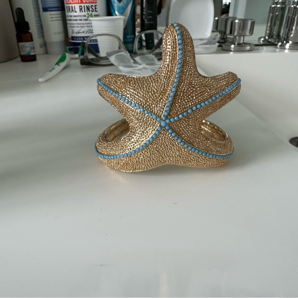 Lilly Pulitzer Gold Starfish Bracelet